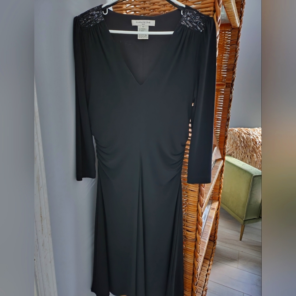 Women's Long Sleeve Embellished Dress